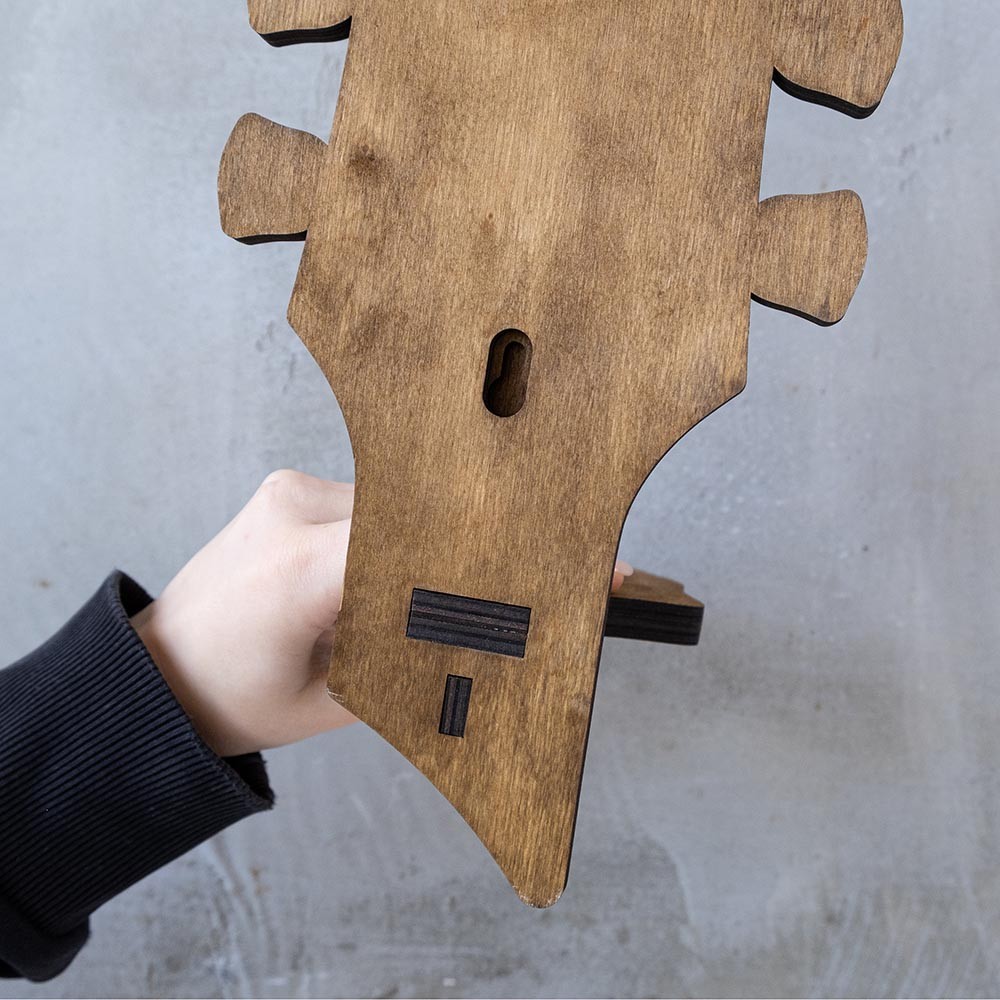 Guitar Holder Wall Mount, Custom Guitar Stand, Custom Guitar Display, Custom Headstock Logo, Guitar Stand Wooden, Guitar Stand Wall Mount