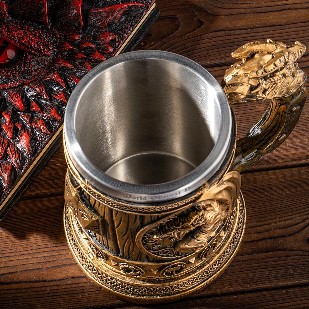 Dungeon Master Tankard, Trophy, Drinking Mug, 20oz/600ml