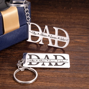 Personalized Family Keychain Gift