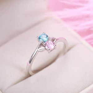ring with birthstones	