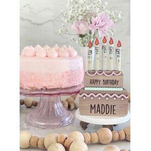 Birthday Cake Money Holder , Birthday Gift, Personalized Birthday Gift, Birthday Cake Decoration, Cake Decoration