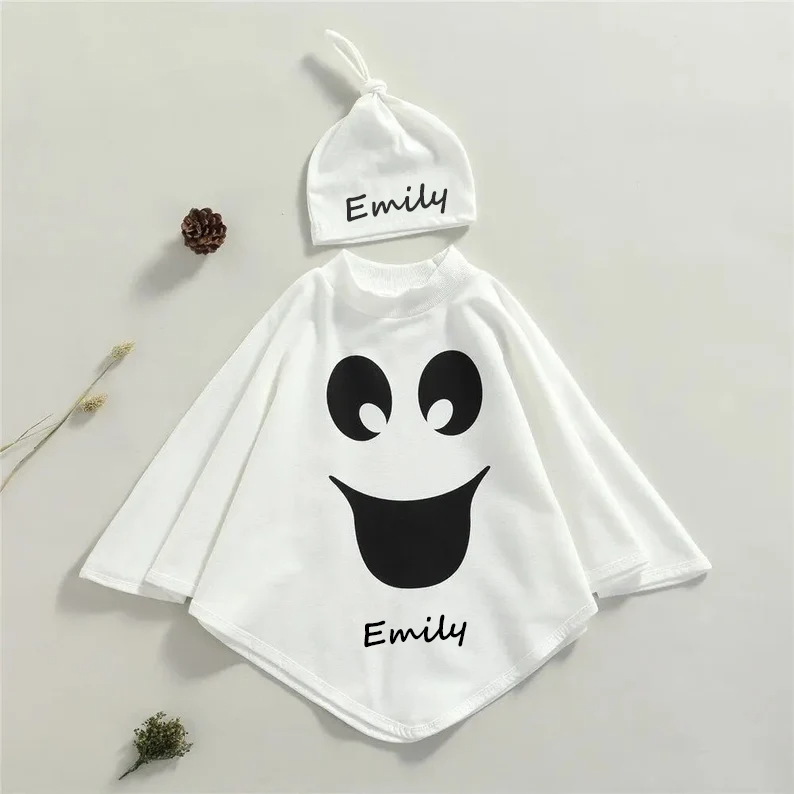 Toddler Ghost Costume Beanie, Toddler Girl Costume, Toddler Boy Costume