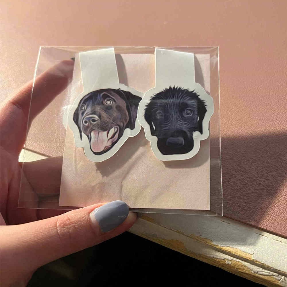 Custom Pet Magnetic Bookmark