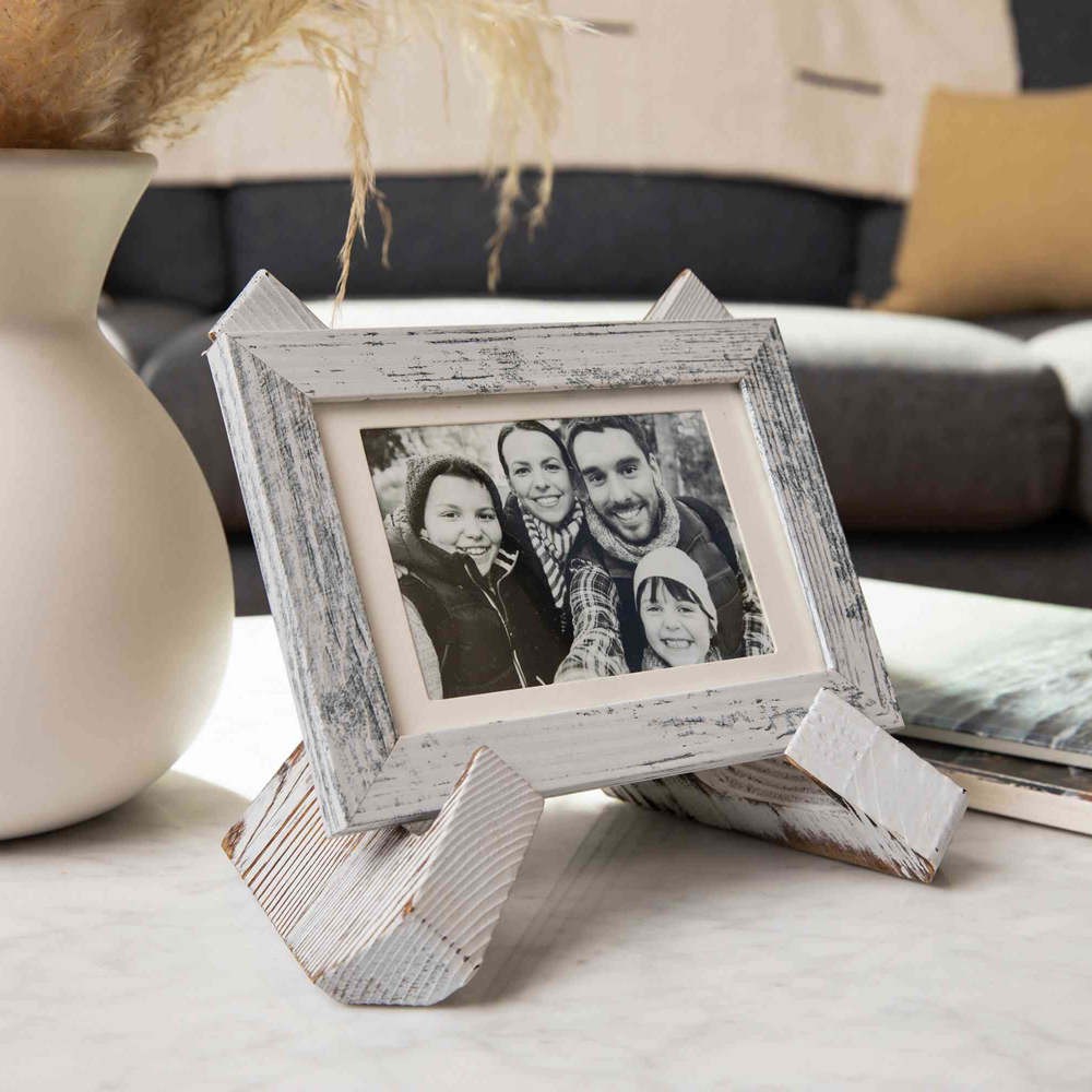 Farmhouse Cookbook or Photo Frame Display Stand