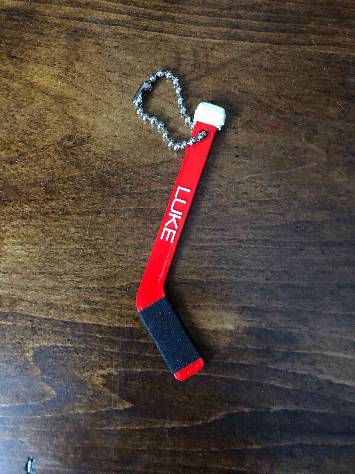 ❤️Buy 2 FREE SHIPPING❤️|Personalized Tiny Hockey Stick Keychain, Keepsake or Gift