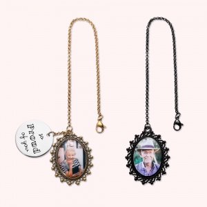 Memorial Charm For Graduation Photo Charm To Wear On Cap