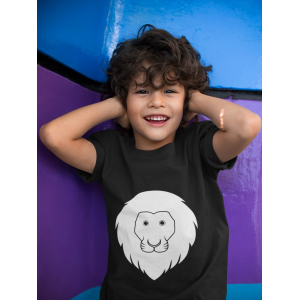 Childrens Interactive Green Glow T-shirt In Black
