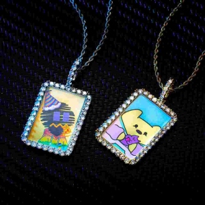 Diamond-Framed NFT Necklace: Jewellery eets blockchain