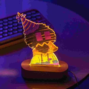 Borderless NFT Custom Night Lights/Light Boards/Table Decorations