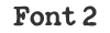 Font2