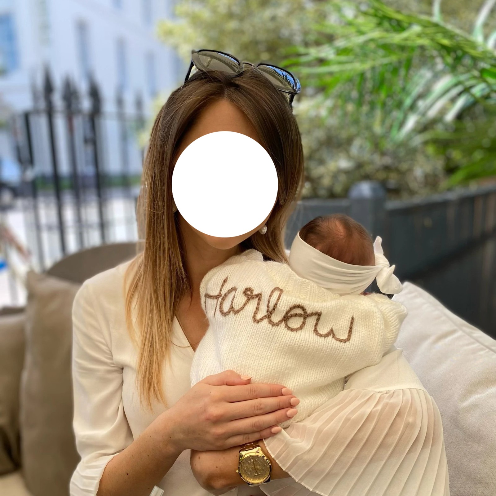 Personalized Tire Mark Ring with Birthstone