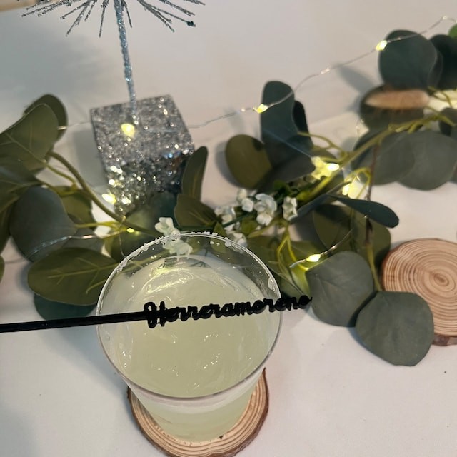 Custom Drink Stirrers, Personalized Drink Stirrers, Laser Cut Party Decor, Laser Cut Wedding Decor, Party/Wedding Gift