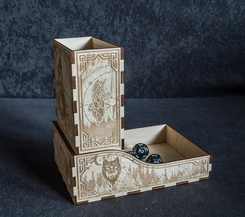 Deluxe Dice Tower Cthulhu motive