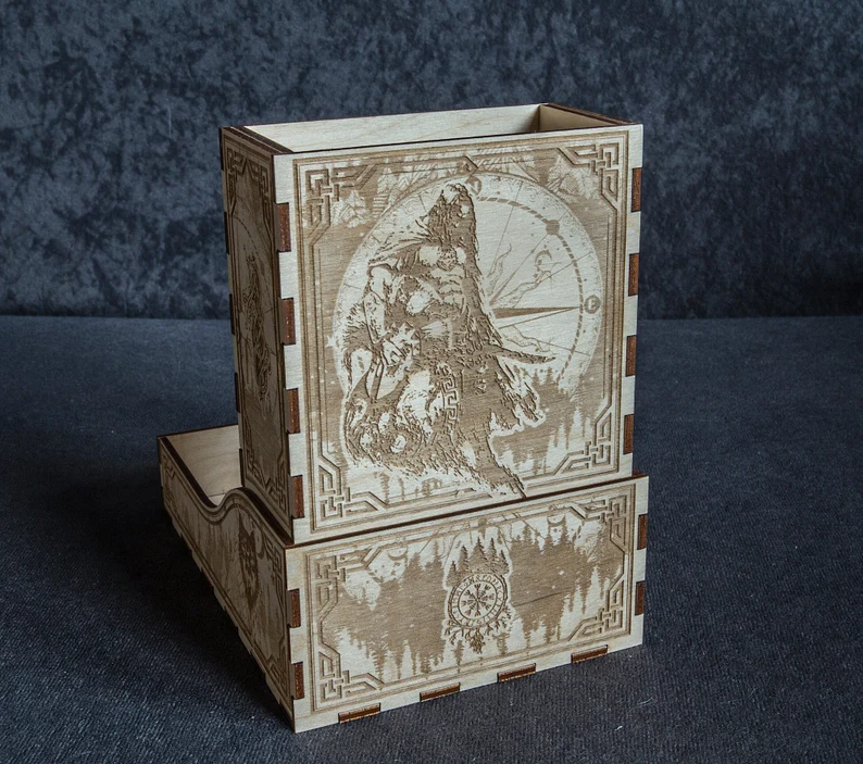 Deluxe Dice Tower Cthulhu motive