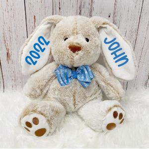 Personalized Easter Bunny Stuffed Animal, Personalized Easter Gifts