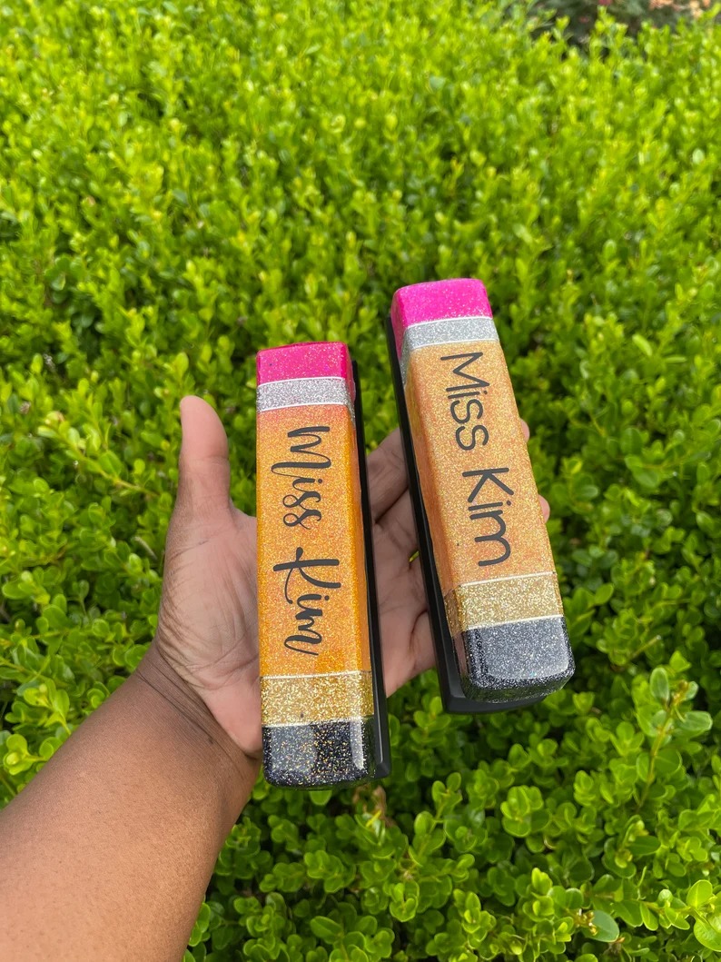 Personalized Crayon Stapler Pencil Stapler Personalized Teacher Gift