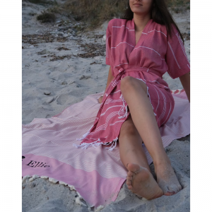 Turkish Beach Towel, Personalized Custom Bridesmaid Gift