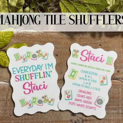 🐉Mahjong Tile Shufflers, Mahjong Accessories, Personalized Mahjong Gifts, Mahjong Shuffler, Mahjong Lover Gift, Mahjong Gift