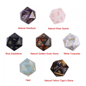 Personalized D20 Dice for DND Gamers